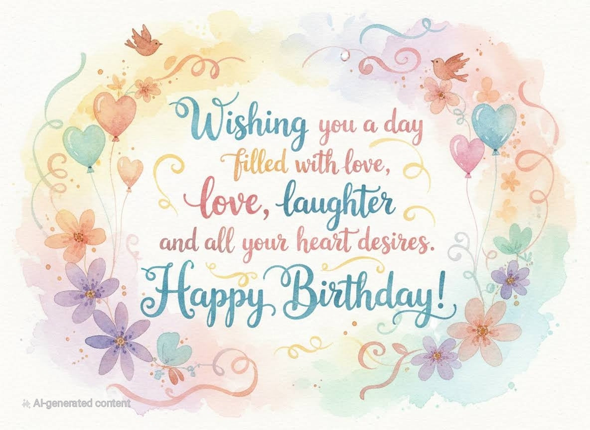 Happy birthday