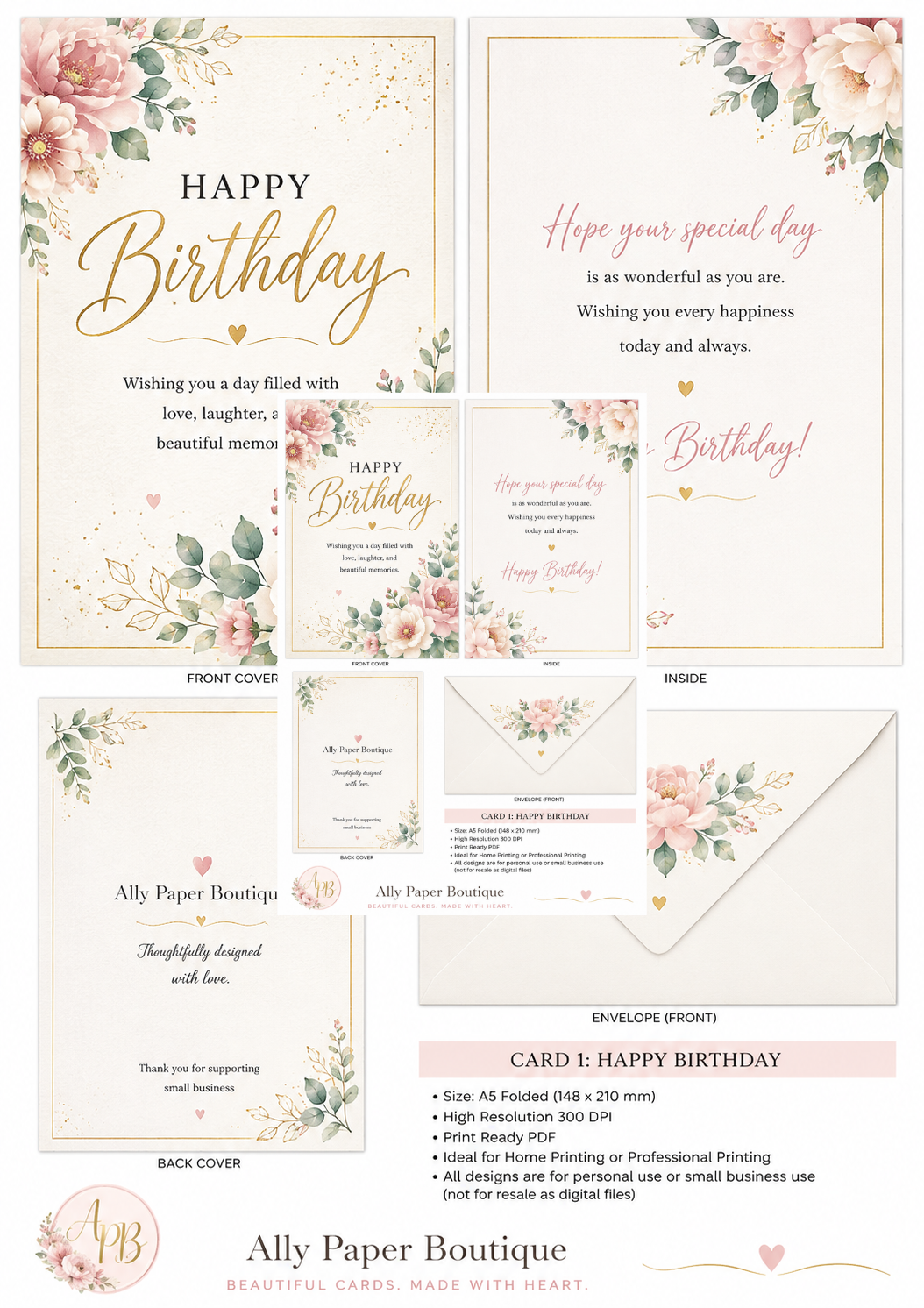 Birthday card for her