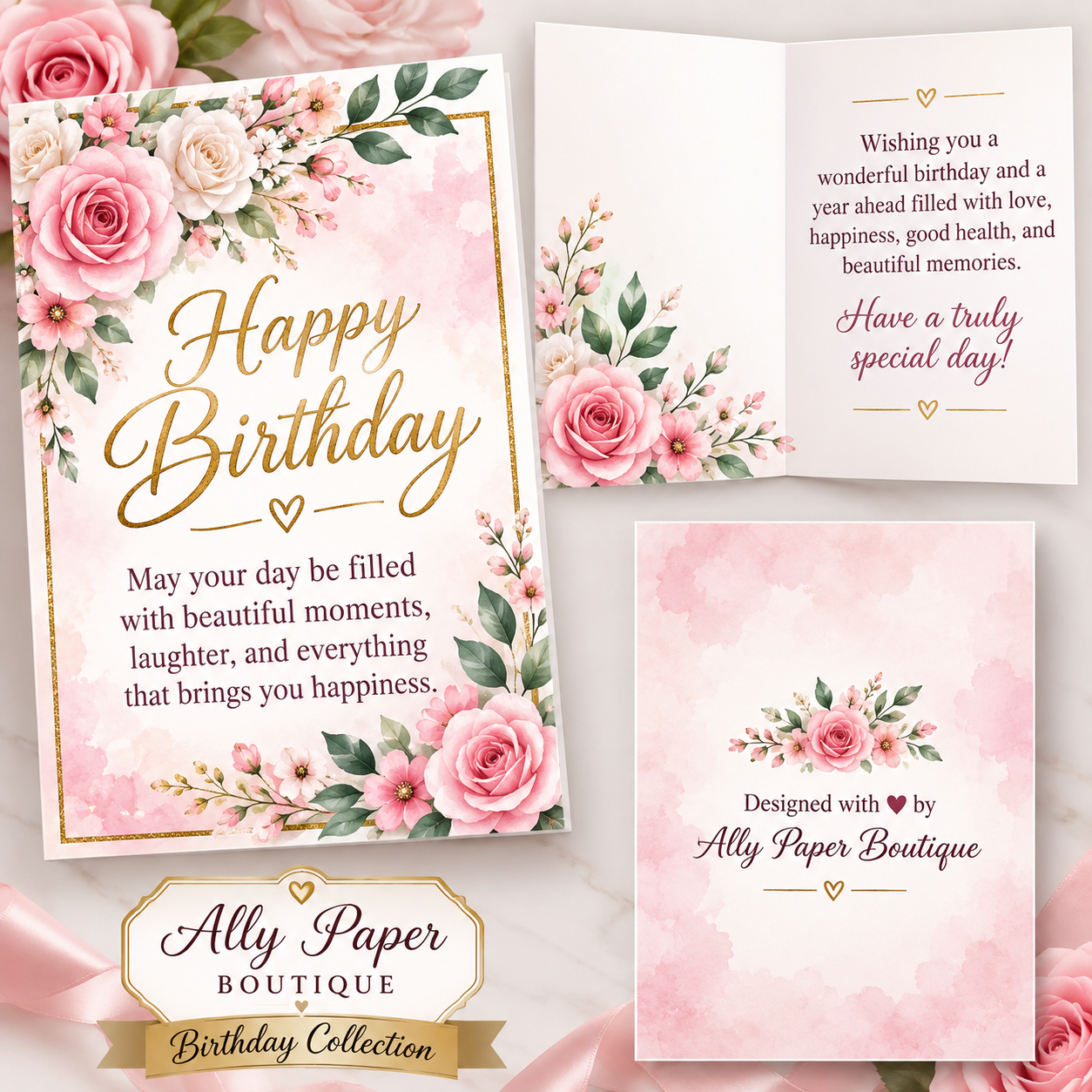 Elegant cards for her